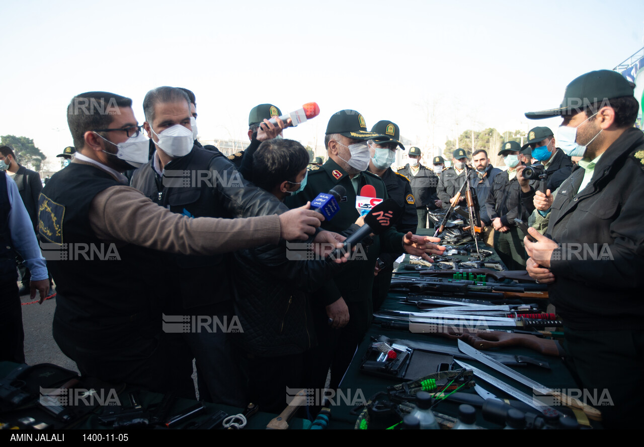هفتمین مرحله طرح اقتدار پلیس امنیت و فتای تهران بزرگ