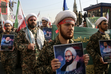 110 000 membres des forces Basij organisent un exercice pro-palestinien à Téhéran