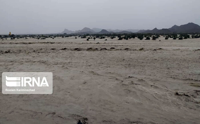 ۴۰ روستای شهرستان دشتیاری در محاصره سیلاب
