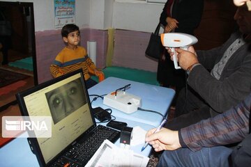 طرح ملی پیشگیری از تنبلی چشم در اردبیل آغاز شد