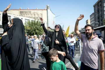 راهپیمایی در محکومیت جنایات رژیم صهیونیستی - تهران