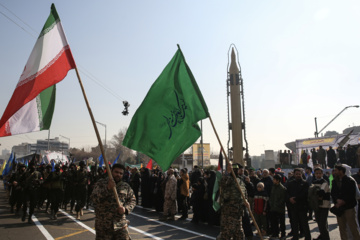 110 000 membres des forces Basij organisent un exercice pro-palestinien à Téhéran