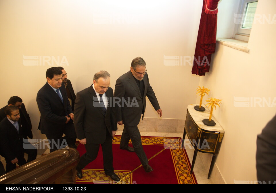 دیدار نخست وزیر سوریه با علی شمخانی