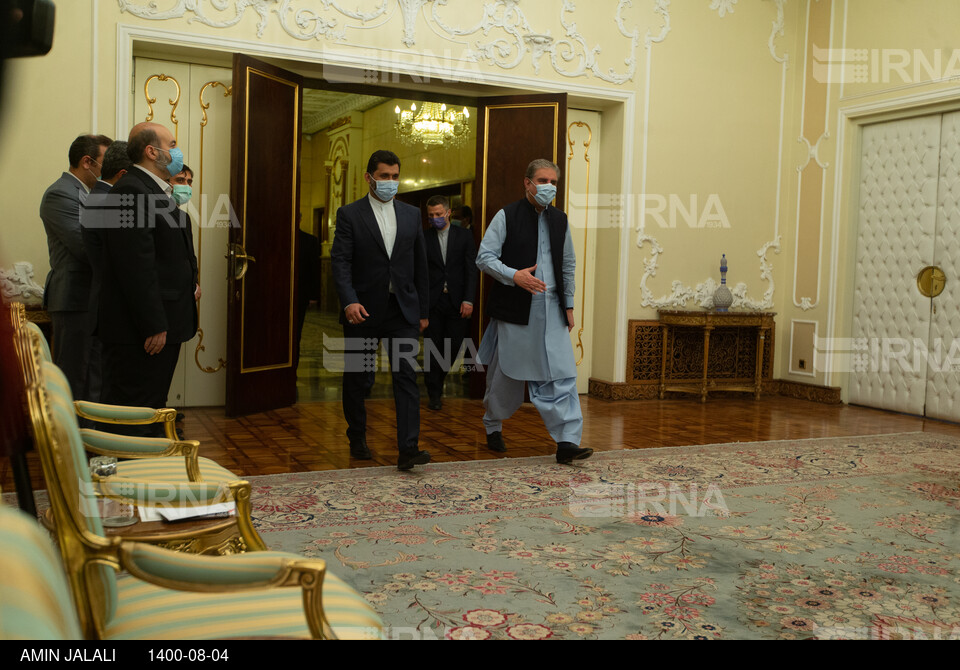 دیدار وزیر امور خارجه پاکستان با رییس جمهوری اسلامی ایران