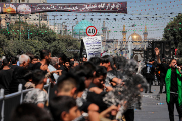 Mashhad, de luto por el aniversario del fallecimiento del Profeta del Islam