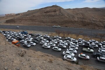 راهپیمایی خودرویی ۲۲ بهمن در بیرجند