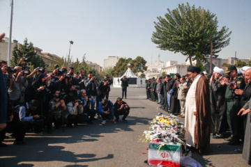 تشییع پیکر شهید مدافع امنیت «امیرمحمد شمسی»