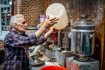 La casa de té Mozafariye en Tabriz 