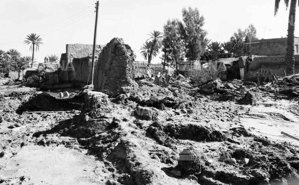 سیل در مناطق روستایی استان فارس