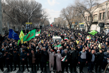 راهپیمایی «جمعه نصر» در تبریز