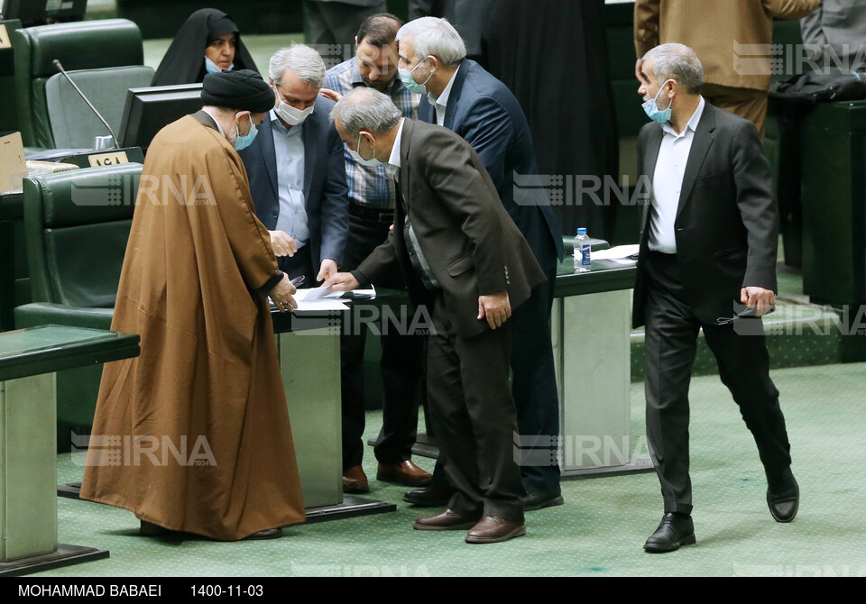 جلسه علنی مجلس شورای اسلامی 3 بهمن 1400