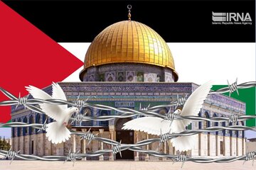 دفاع از فلسطین بخشی از جهان بینی شهید سلیمانی است