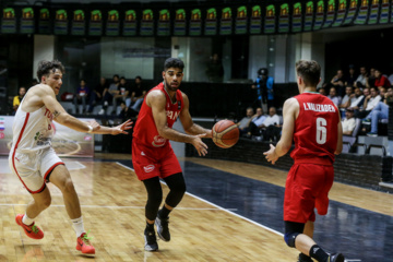 U-18 basketball match between Iran and Turkiye