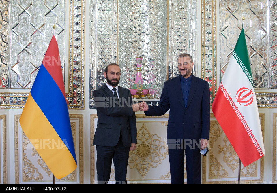 دیدار وزیران امور خارجه ارمنستان و ایران